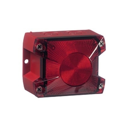 Flash PYRA cubo rosso/lente rossa IP66